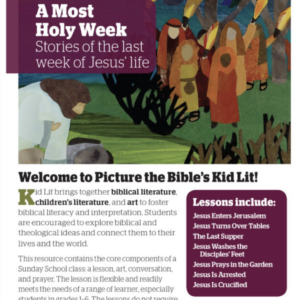 KidLit 6 - A Most Holy Week