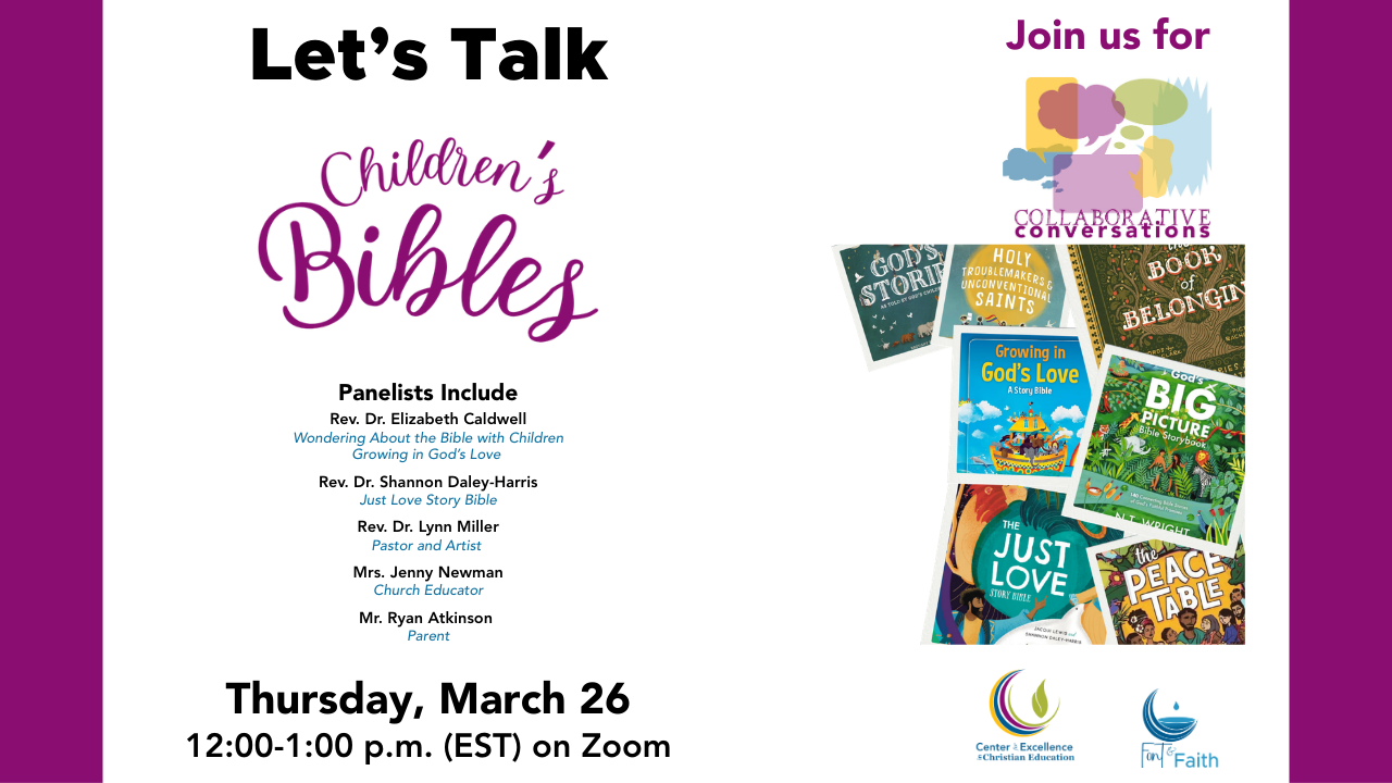 Collaborative Conversations – Children’s Bibles