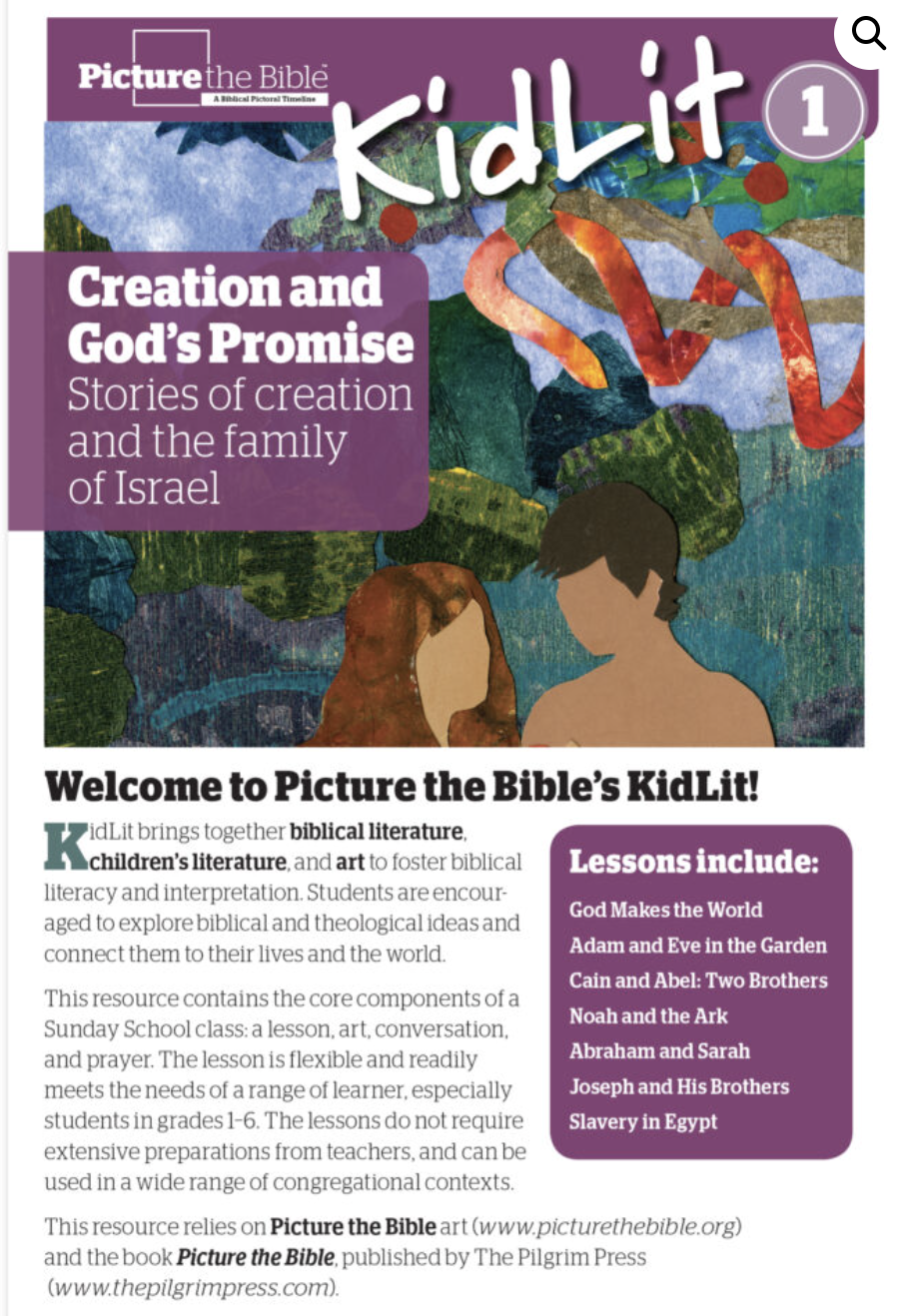 KidLit 1 – Creation and God’s Promise